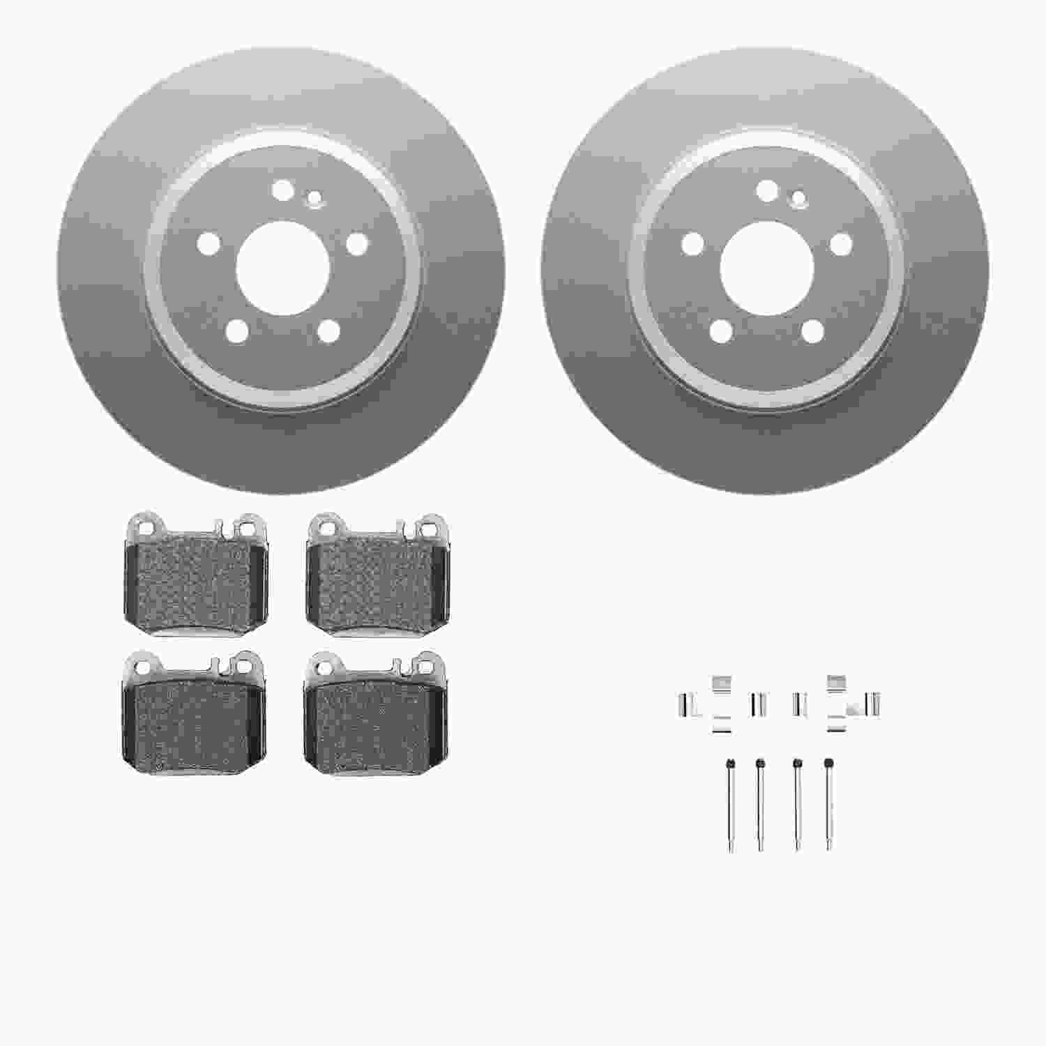 Dynamic Friction Company Disc Brake Kit 4512-63211