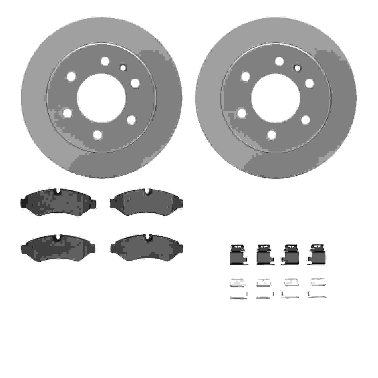 Dynamic Friction Company Disc Brake Kit 4512-63246