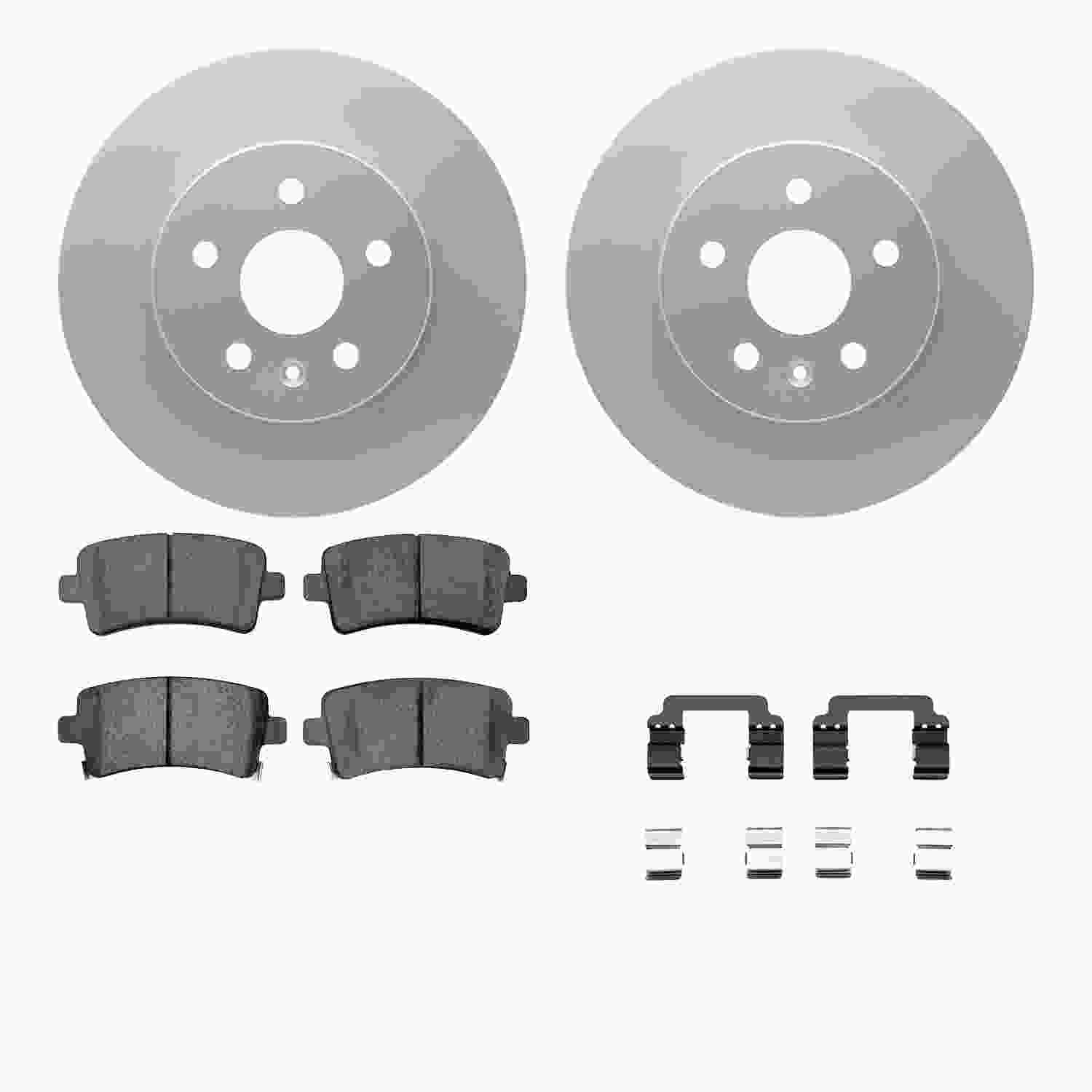 Dynamic Friction Company Disc Brake Kit 4512-65051