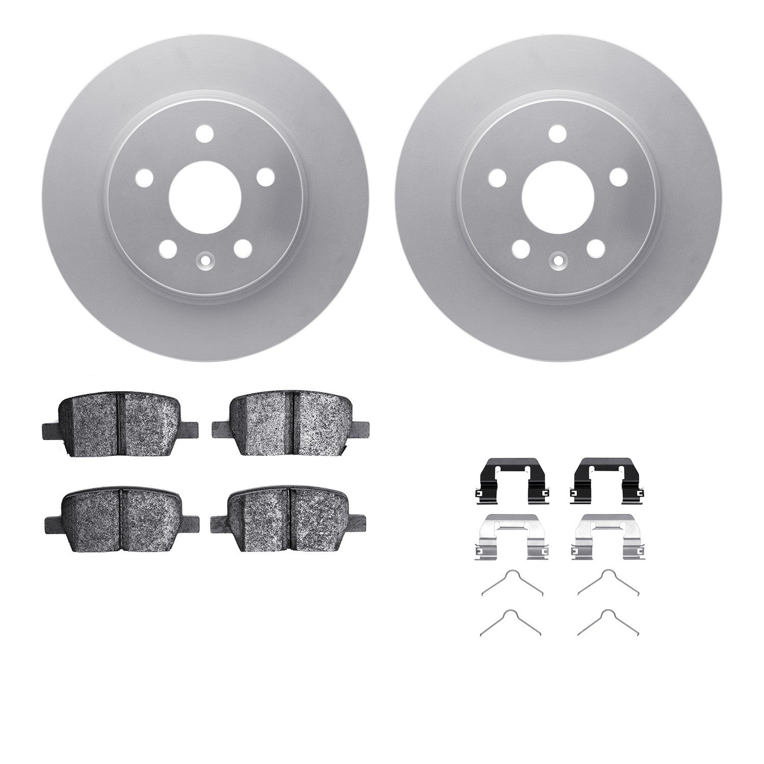 Dynamic Friction Company Disc Brake Kit 4512-65052