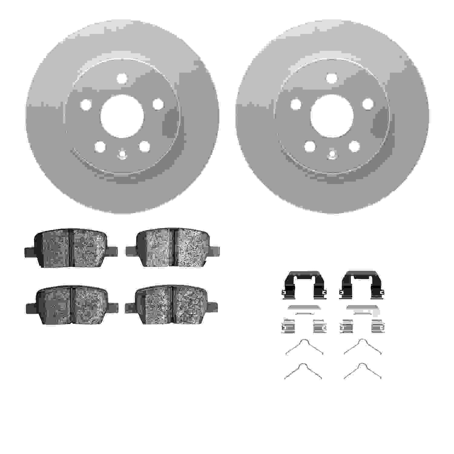 Dynamic Friction Company Disc Brake Kit 4512-65053