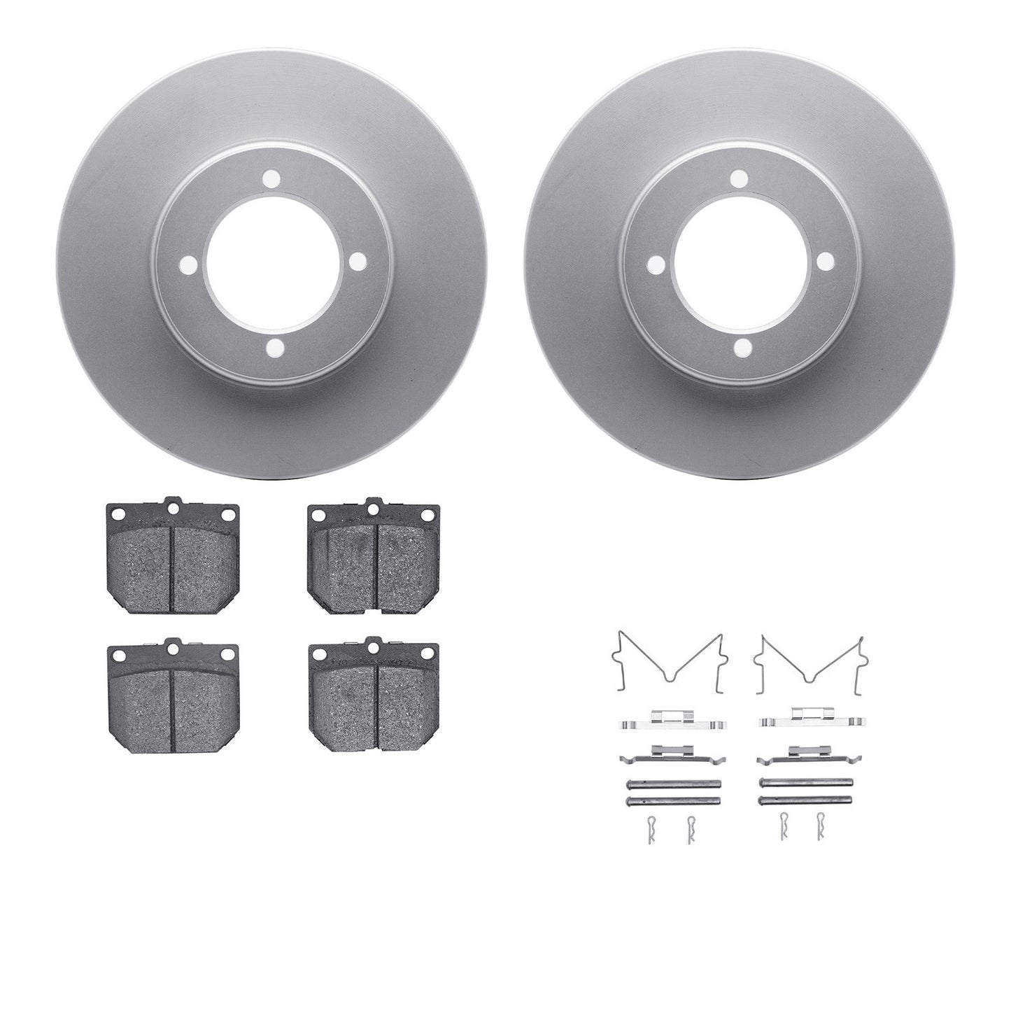 Dynamic Friction Company Disc Brake Kit 4512-67074