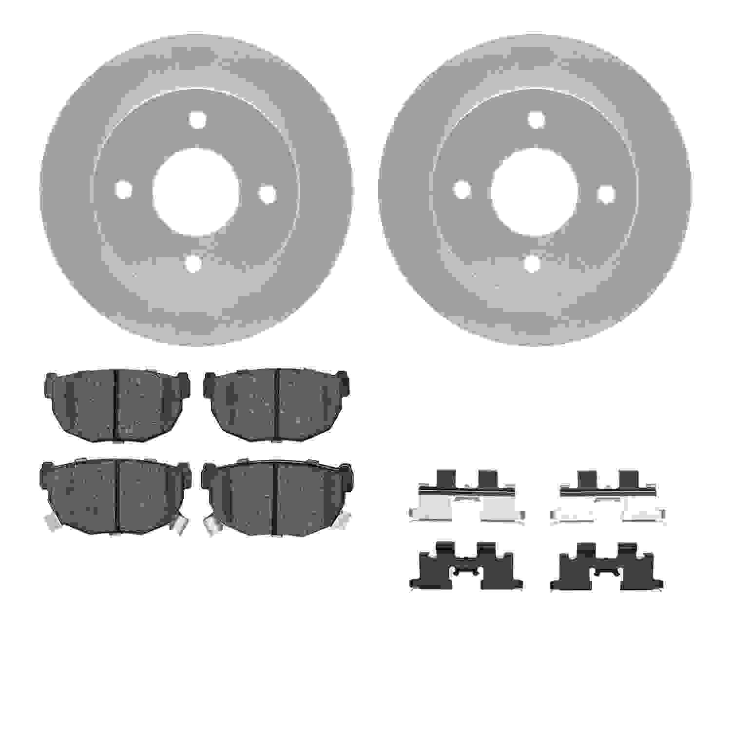 Dynamic Friction Company Disc Brake Kit 4512-67077