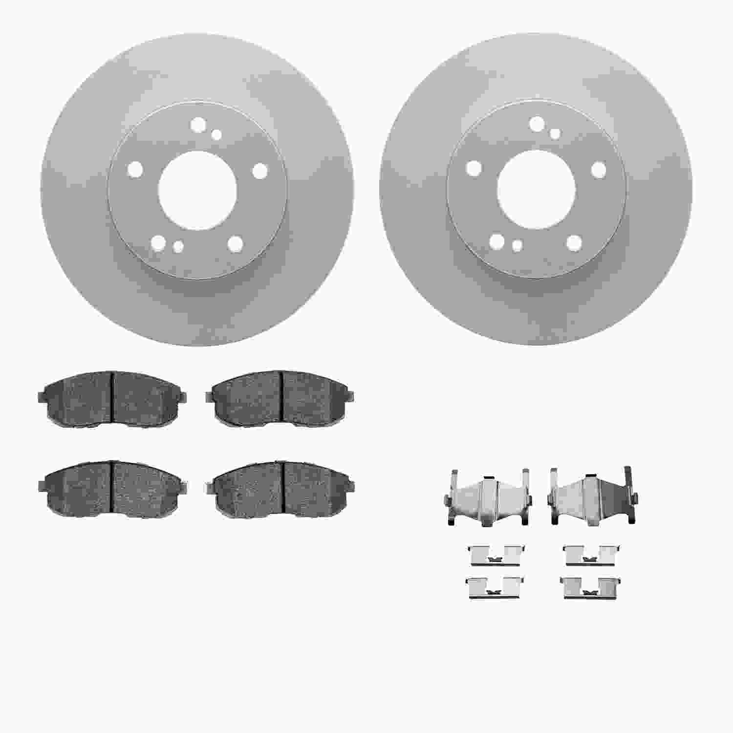 Dynamic Friction Company Disc Brake Kit 4512-67078