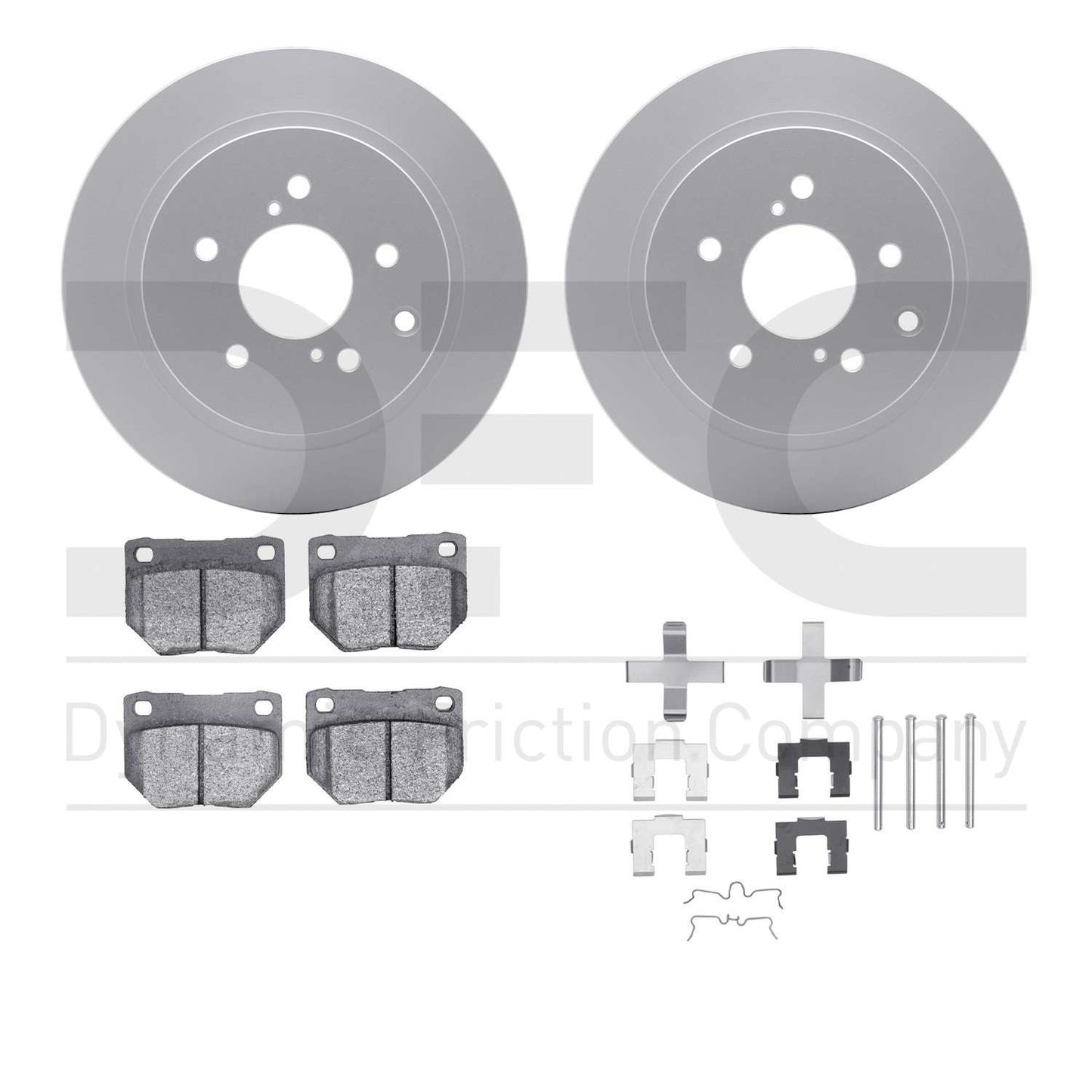 Dynamic Friction Company Disc Brake Kit 4512-67079