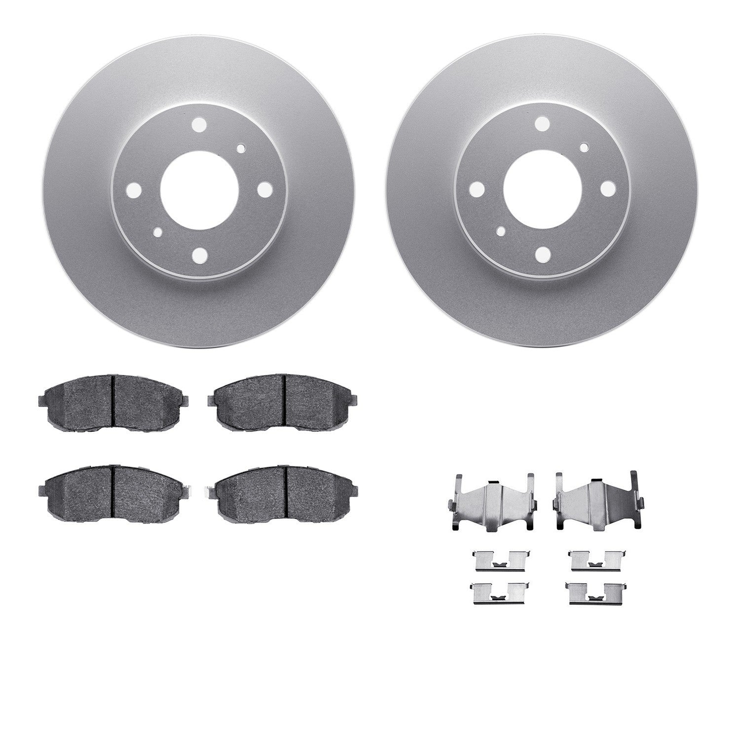 Dynamic Friction Company Disc Brake Kit 4512-67084