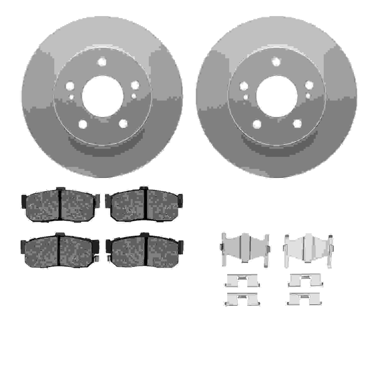 Dynamic Friction Company Disc Brake Kit 4512-67085