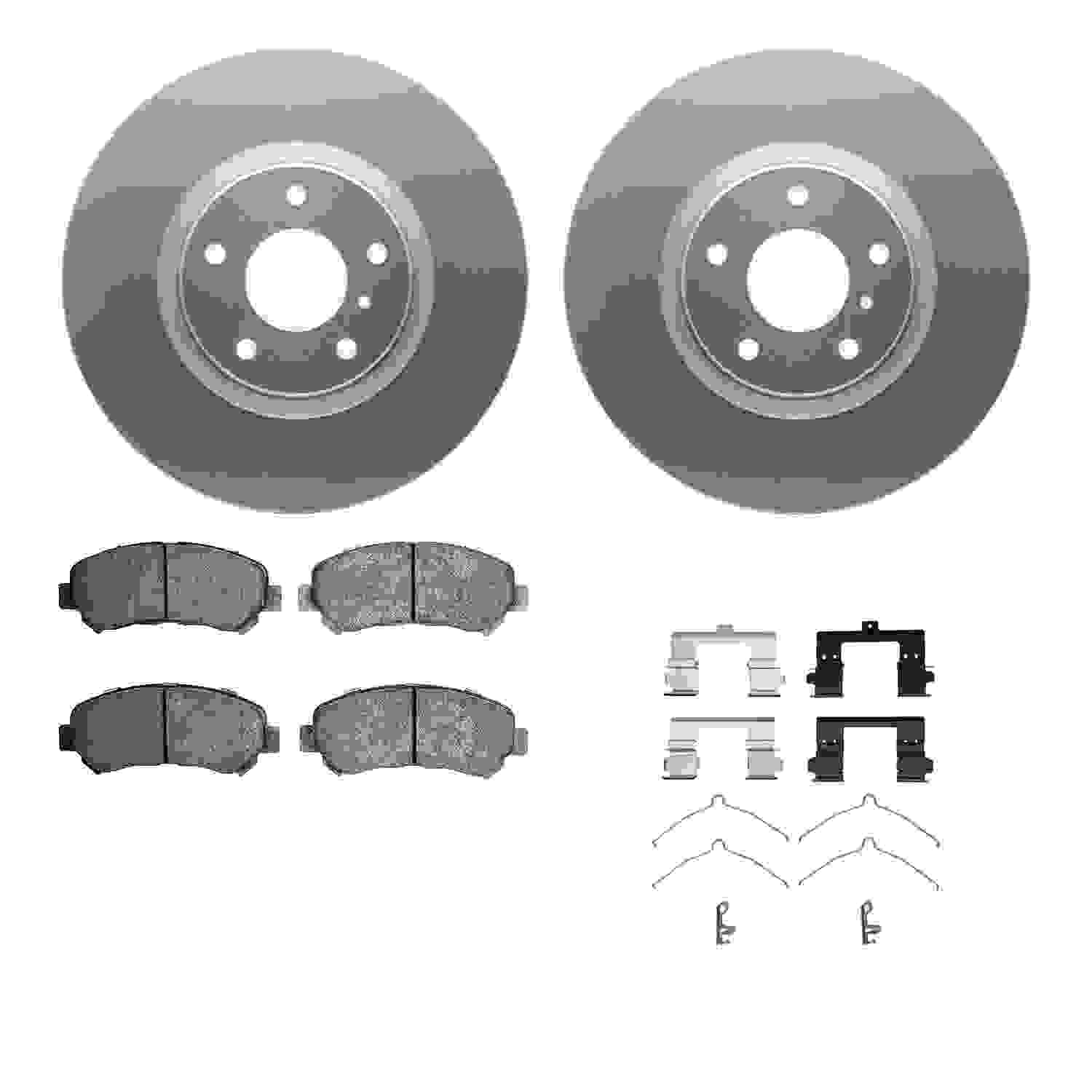 Dynamic Friction Company Disc Brake Kit 4512-67097