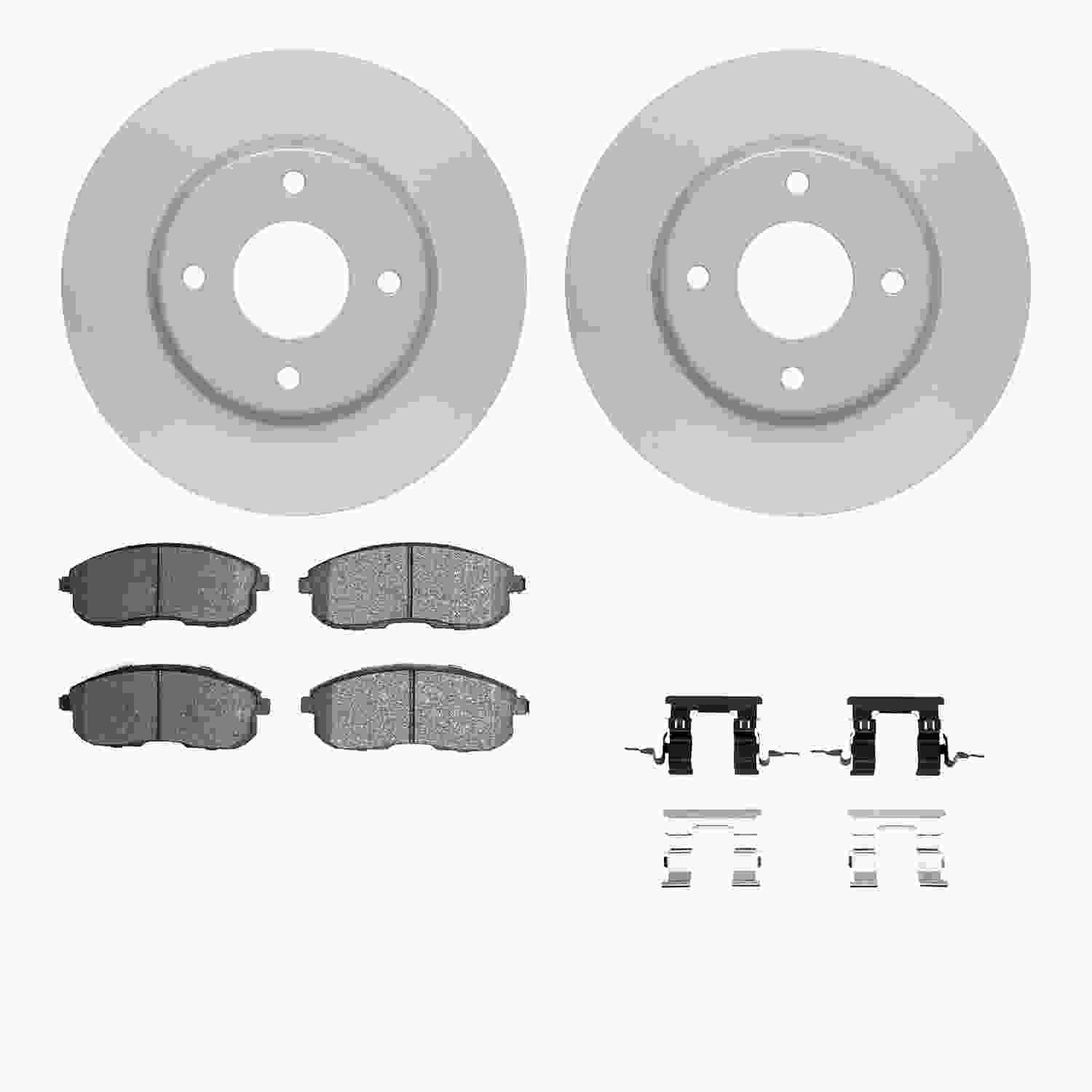 Dynamic Friction Company Disc Brake Kit 4512-67104