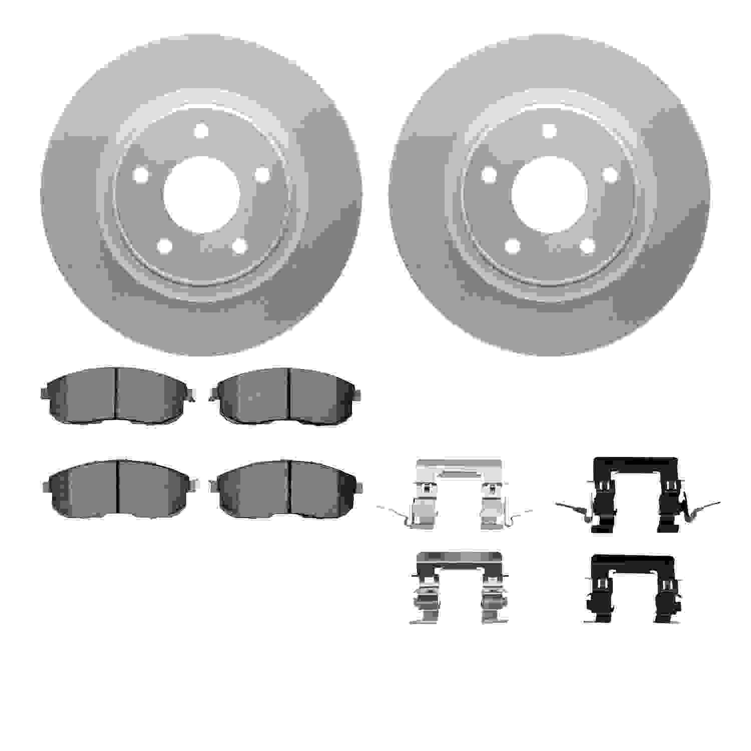 Dynamic Friction Company Disc Brake Kit 4512-67105