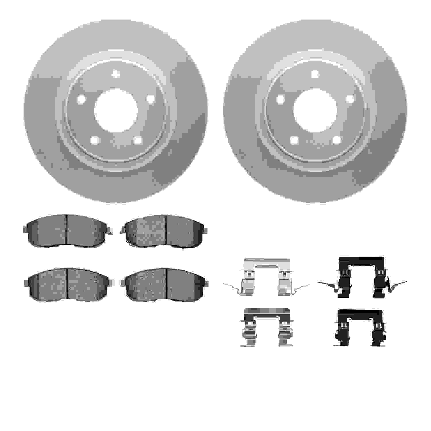 Dynamic Friction Company Disc Brake Kit 4512-67107