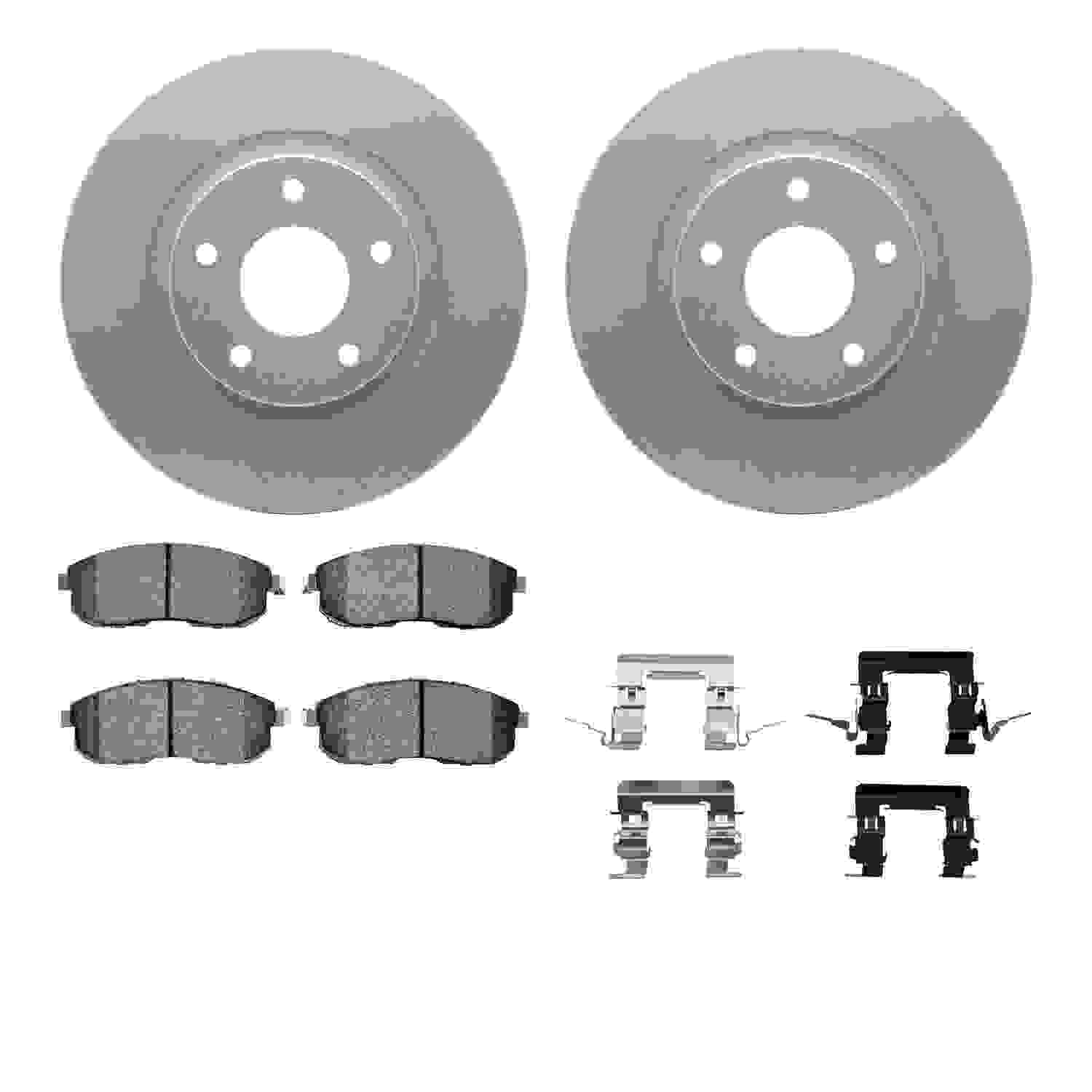 Dynamic Friction Company Disc Brake Kit 4512-67110