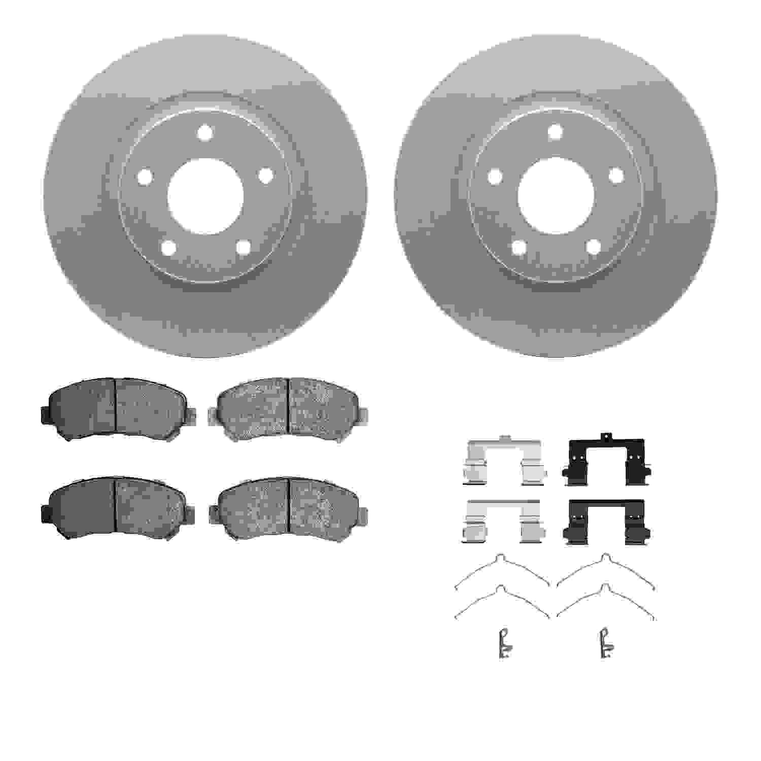 Dynamic Friction Company Disc Brake Kit 4512-67111