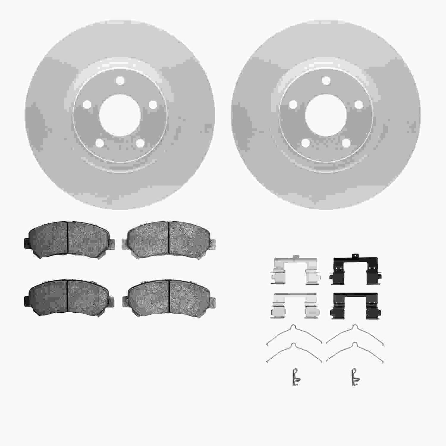 Dynamic Friction Company Disc Brake Kit 4512-67114