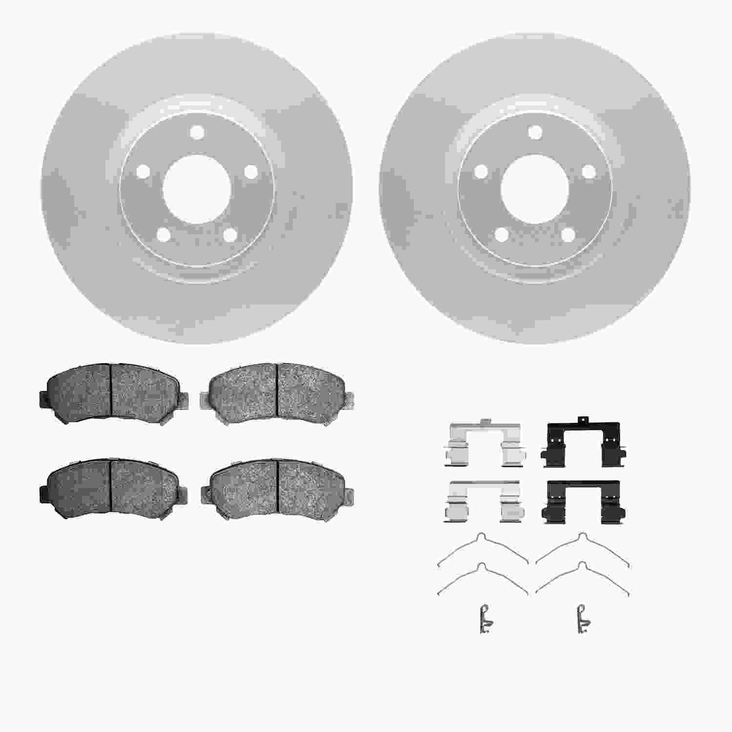 Dynamic Friction Company Disc Brake Kit 4512-67114