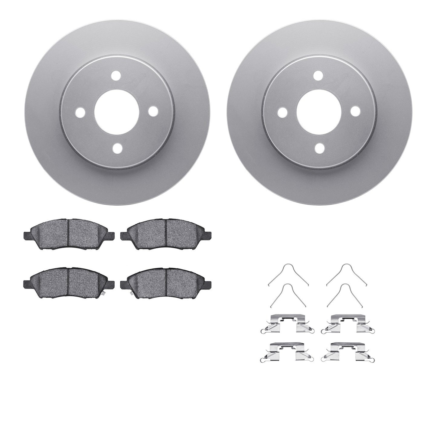 Dynamic Friction Company Disc Brake Kit 4512-67117