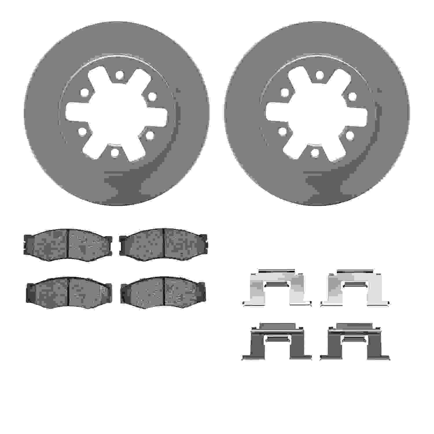 Dynamic Friction Company Disc Brake Kit 4512-67120