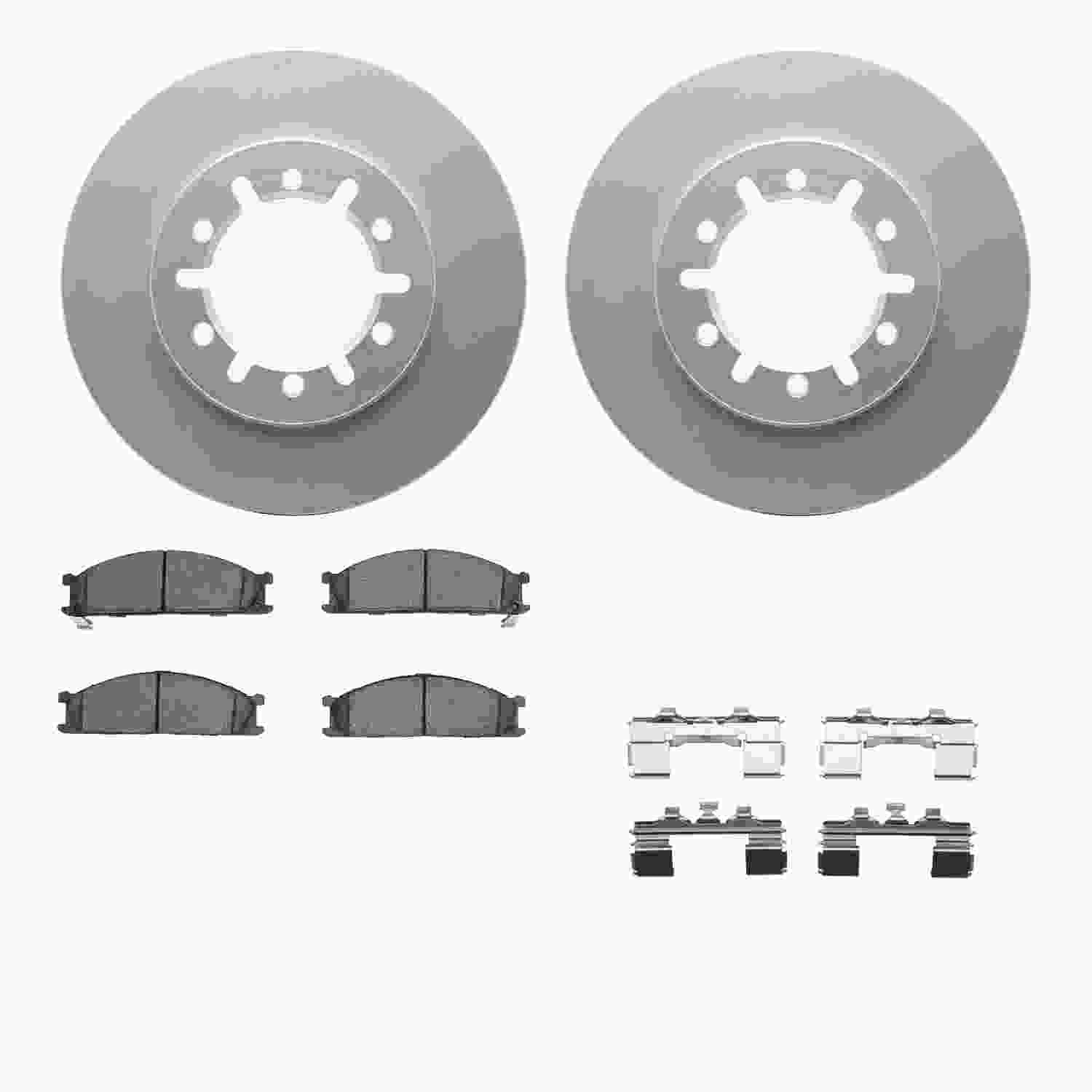 Dynamic Friction Company Disc Brake Kit 4512-67124