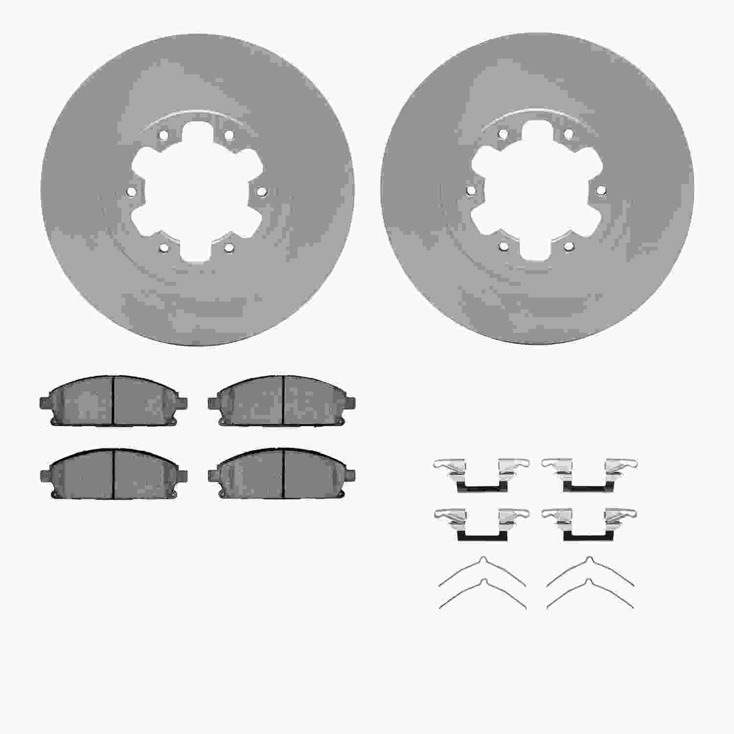 Dynamic Friction Company Disc Brake Kit 4512-67125