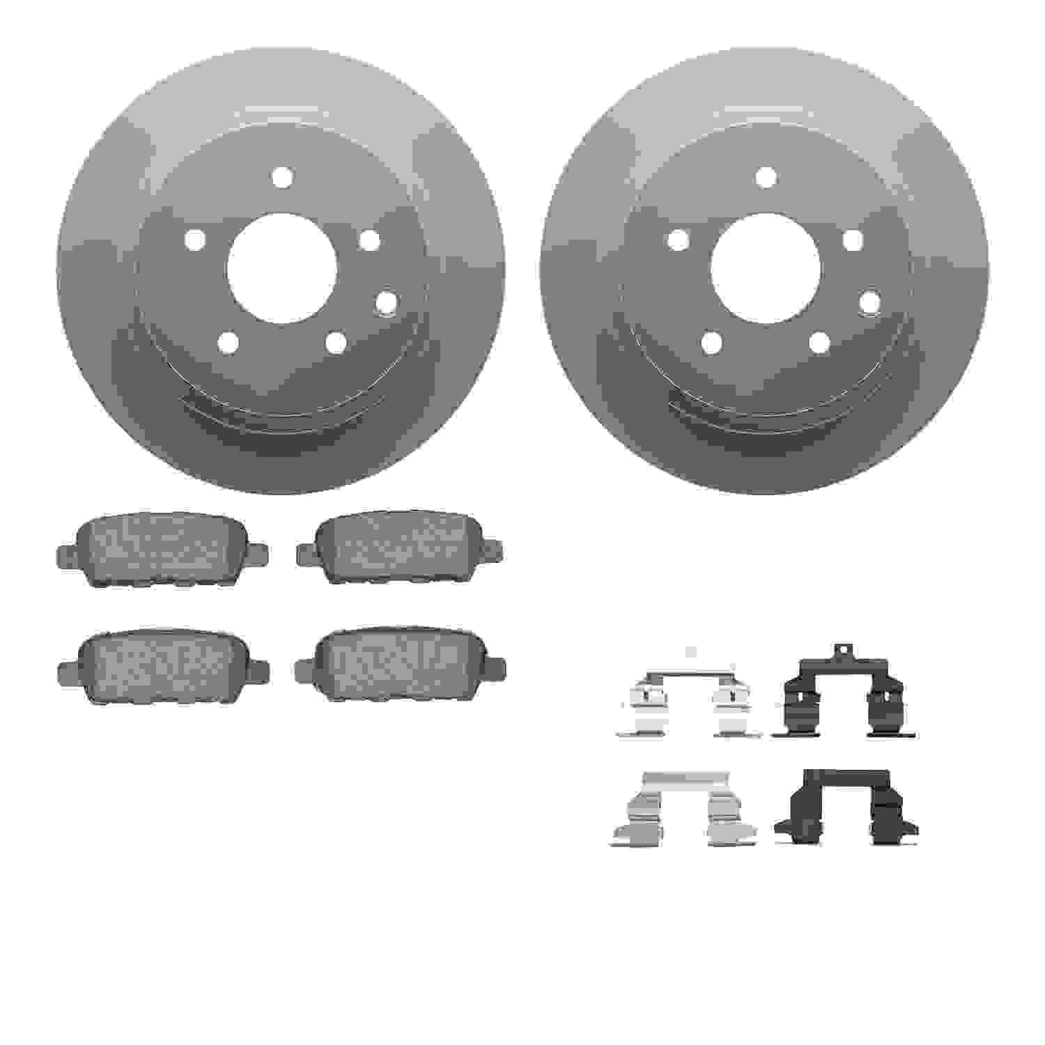 Dynamic Friction Company Disc Brake Kit 4512-67129