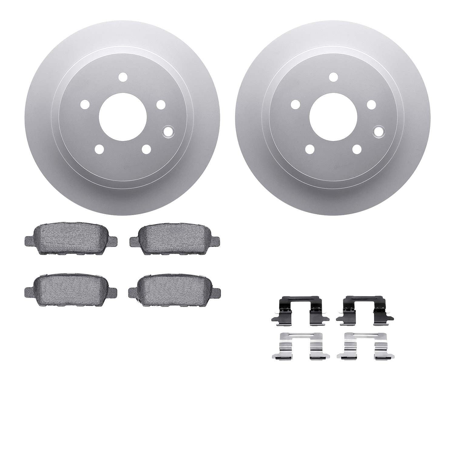 Dynamic Friction Company Disc Brake Kit 4512-67130