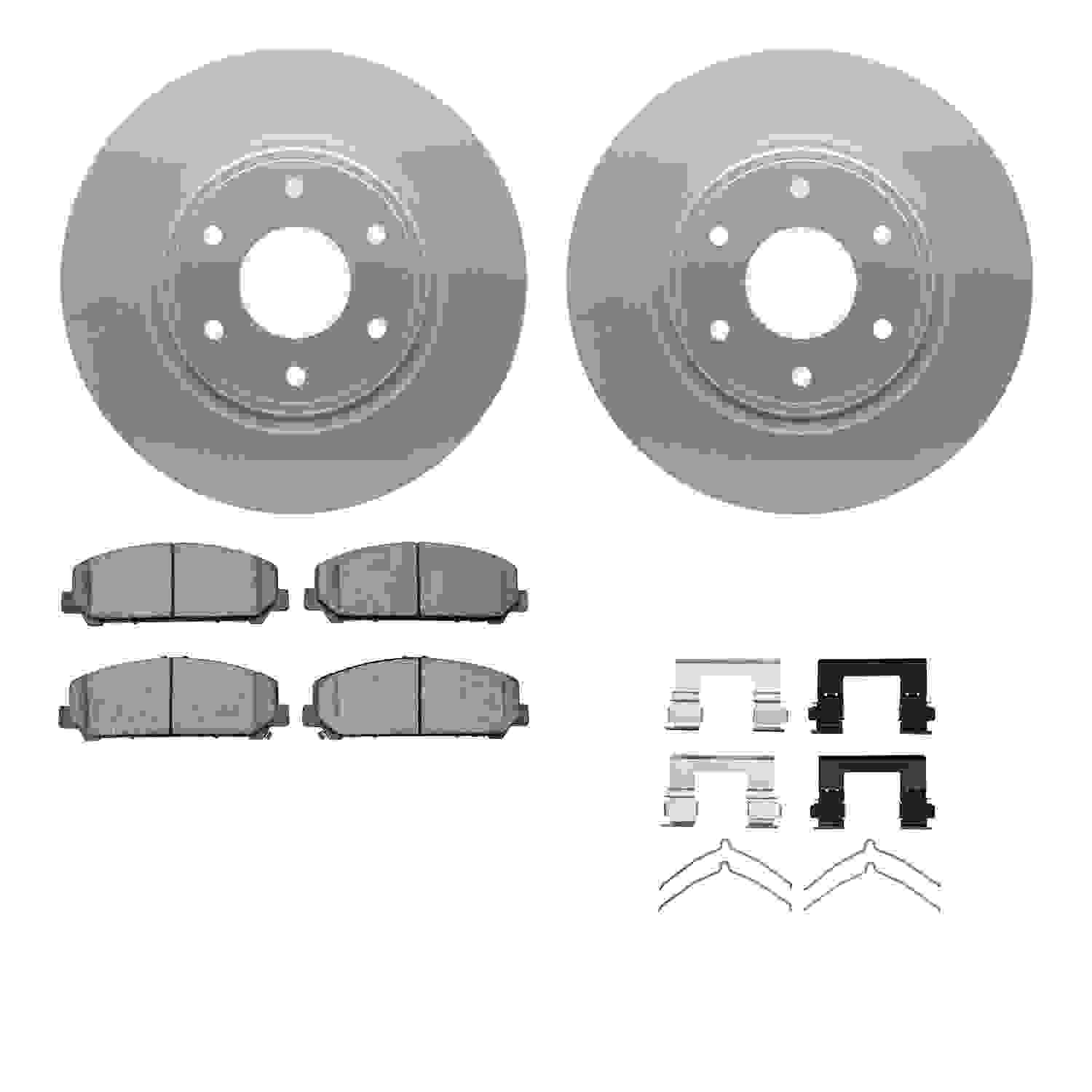 Dynamic Friction Company Disc Brake Kit 4512-67139