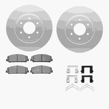 Dynamic Friction Company Disc Brake Kit 4512-67140