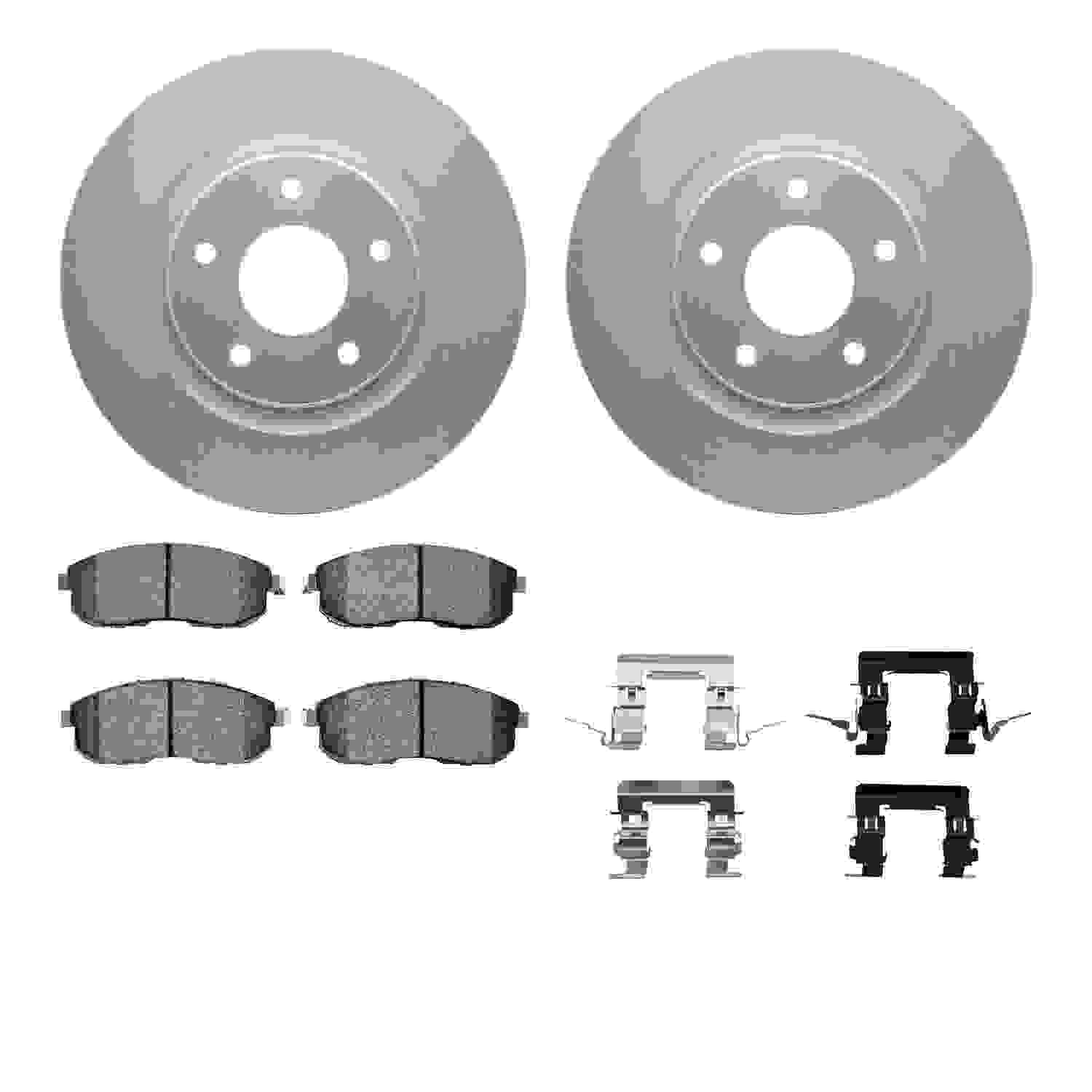 Dynamic Friction Company Disc Brake Kit 4512-67145