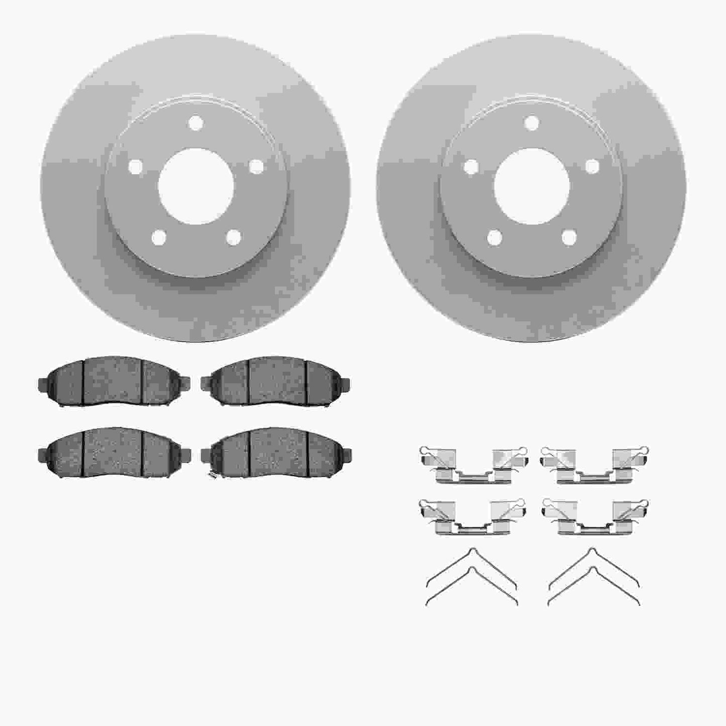 Dynamic Friction Company Disc Brake Kit 4512-67148