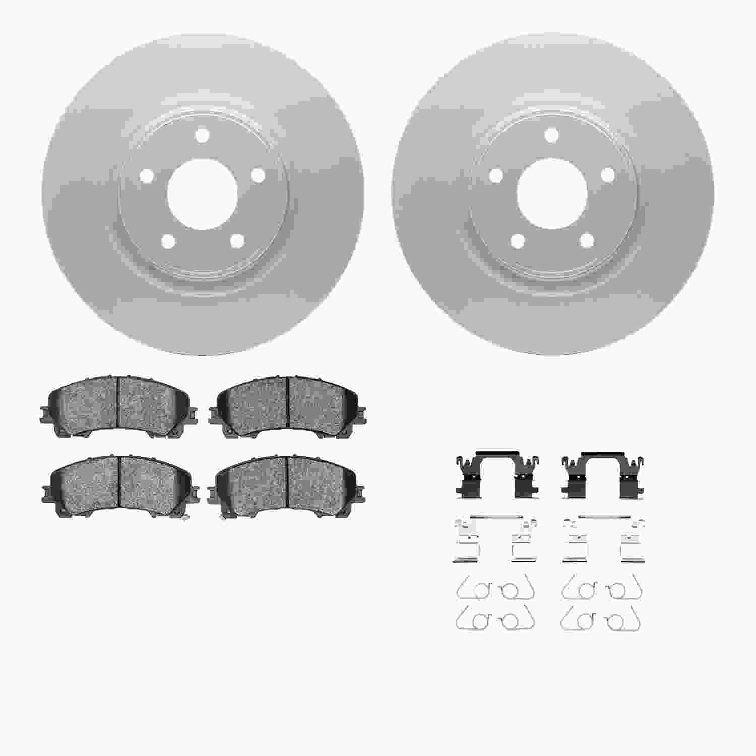 Dynamic Friction Company Disc Brake Kit 4512-67150