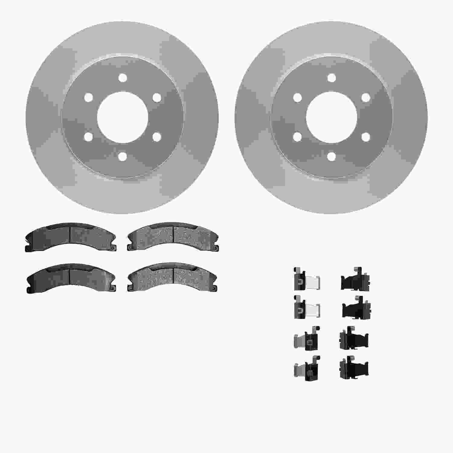 Dynamic Friction Company Disc Brake Kit 4512-67157