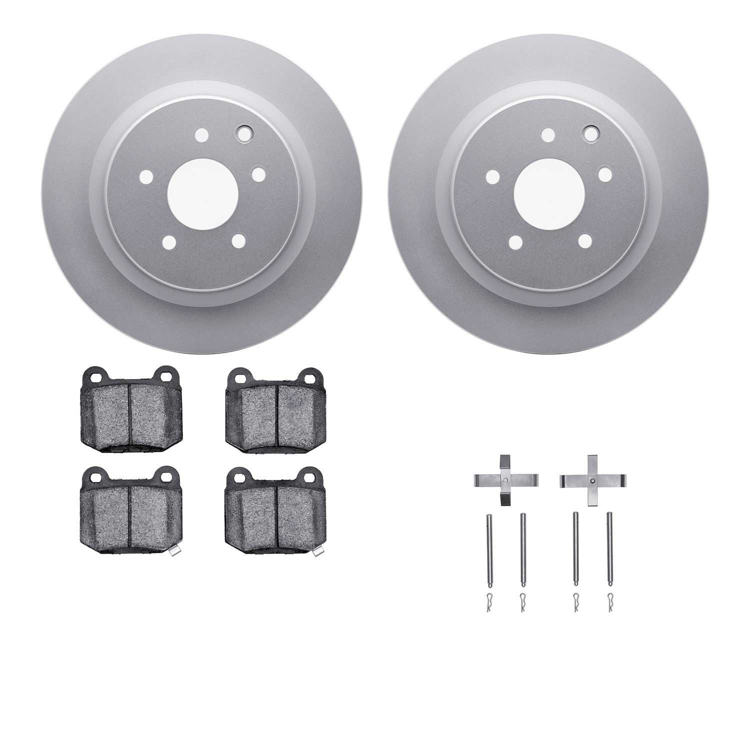 Dynamic Friction Company Disc Brake Kit 4512-68019