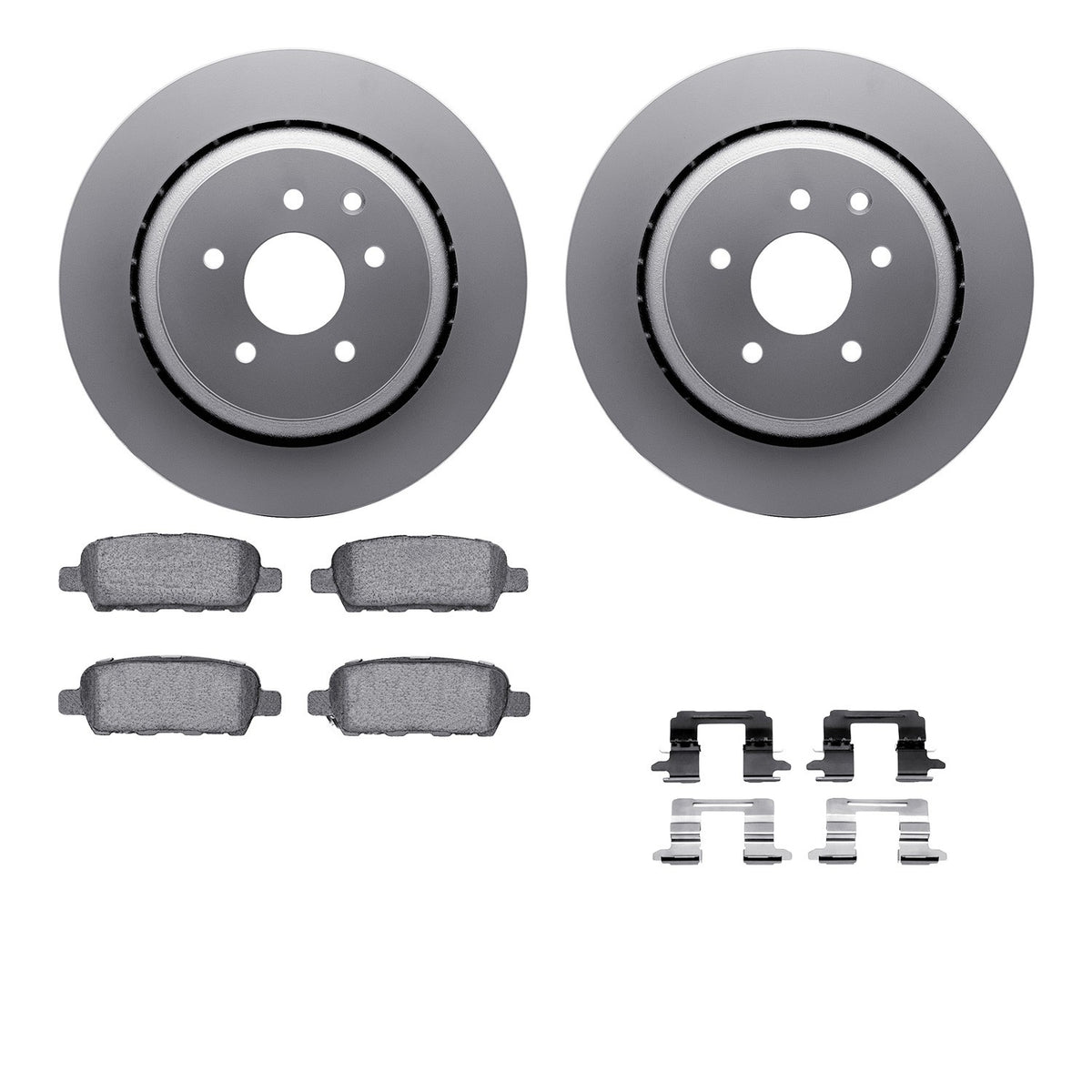 Dynamic Friction Company Disc Brake Kit 4512-68020
