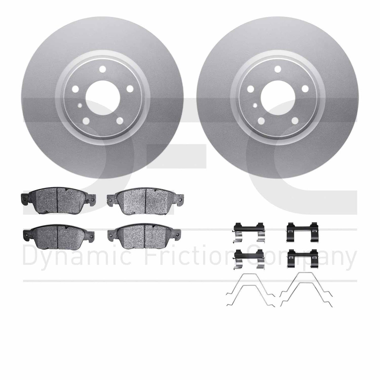 Dynamic Friction Company Disc Brake Kit 4512-68021