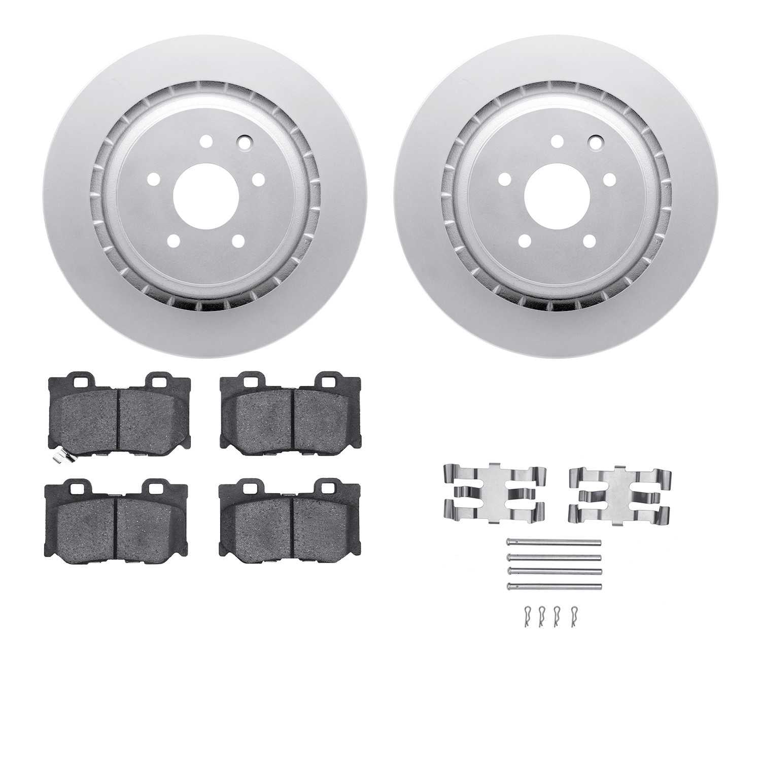 Dynamic Friction Company Disc Brake Kit 4512-68023