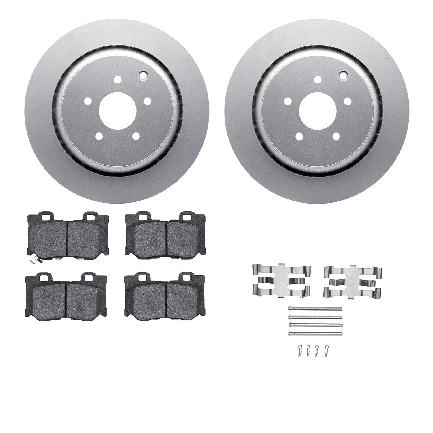 Dynamic Friction Company Disc Brake Kit 4512-68026