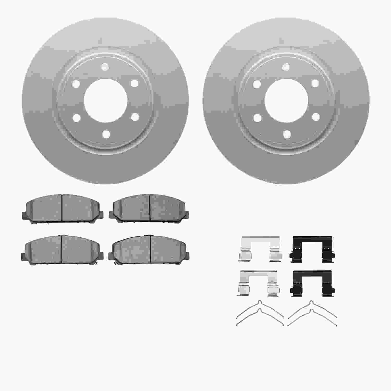 Dynamic Friction Company Disc Brake Kit 4512-68027