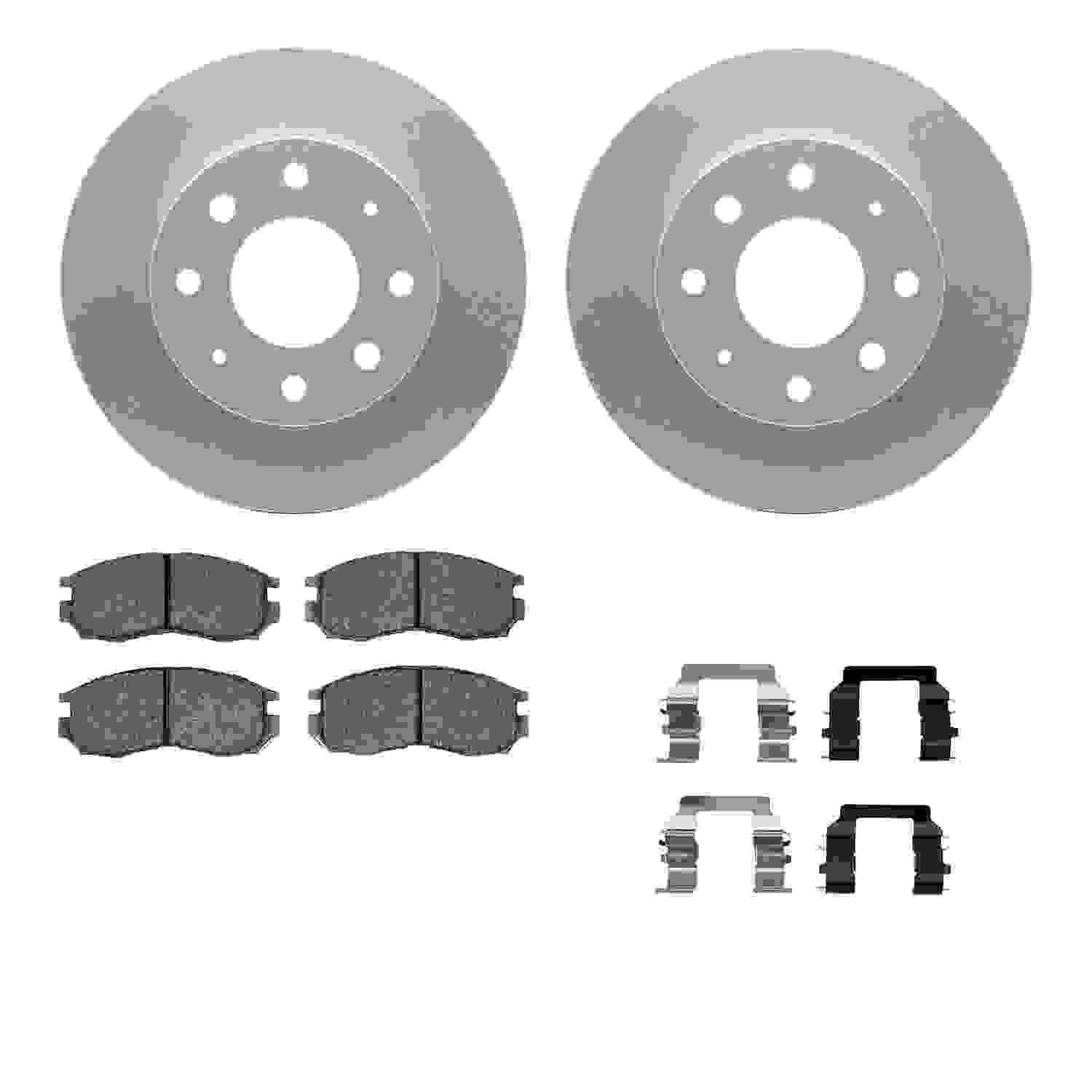 Dynamic Friction Company Disc Brake Kit 4512-72047