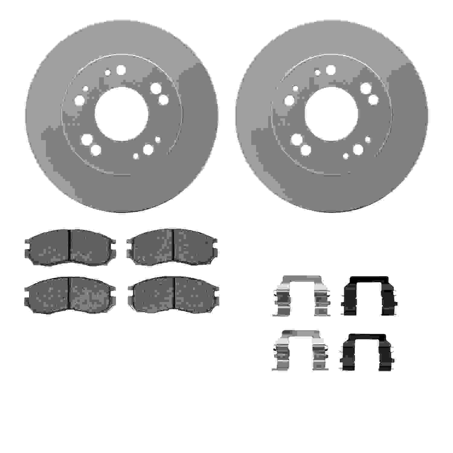 Dynamic Friction Company Disc Brake Kit 4512-72055