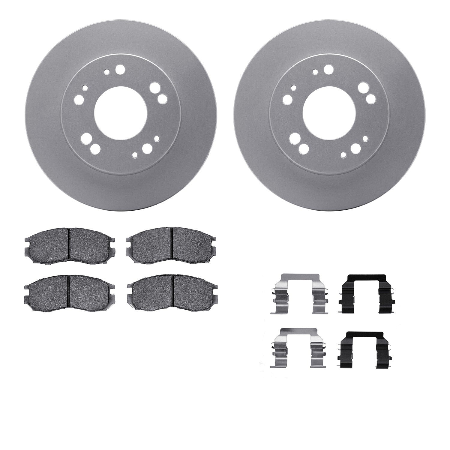 Dynamic Friction Company Disc Brake Kit 4512-72055