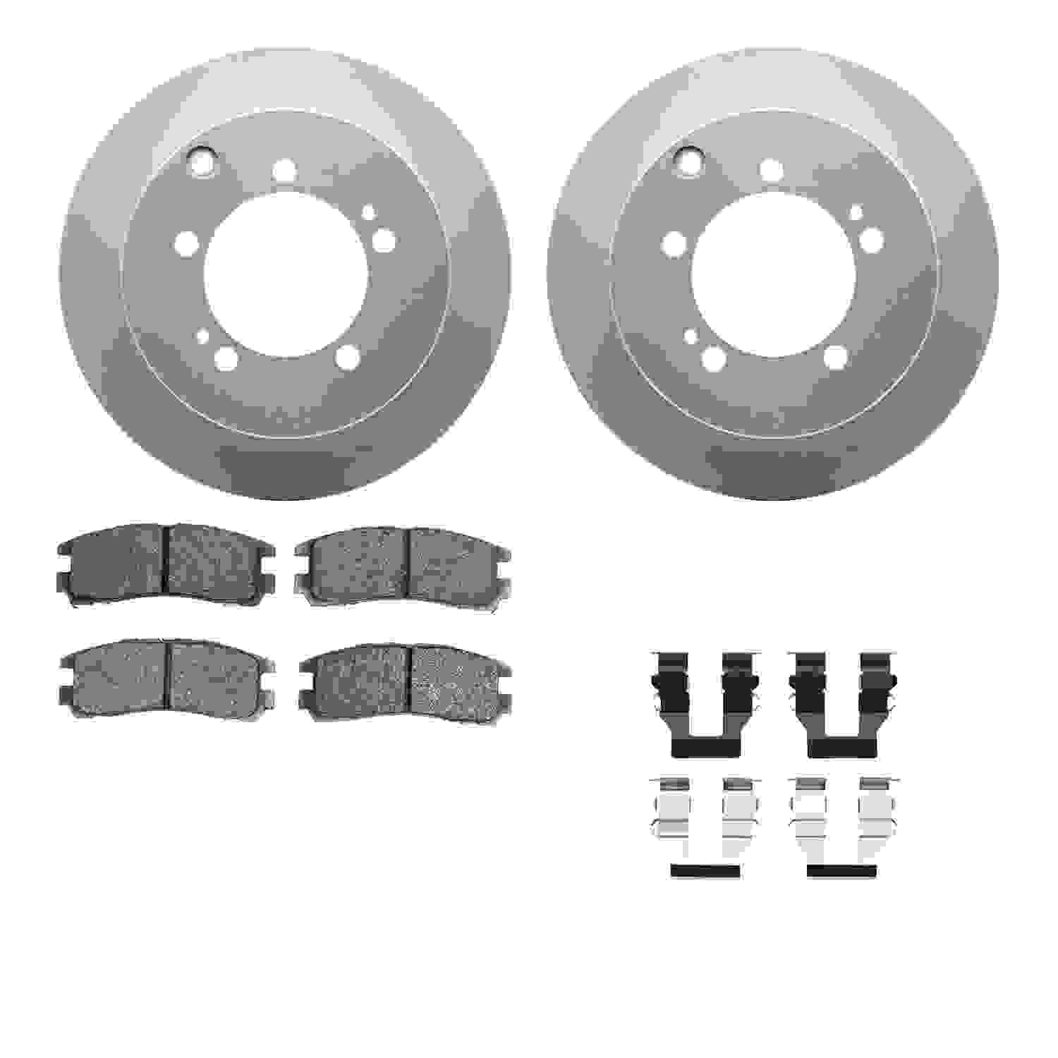 Dynamic Friction Company Disc Brake Kit 4512-72056