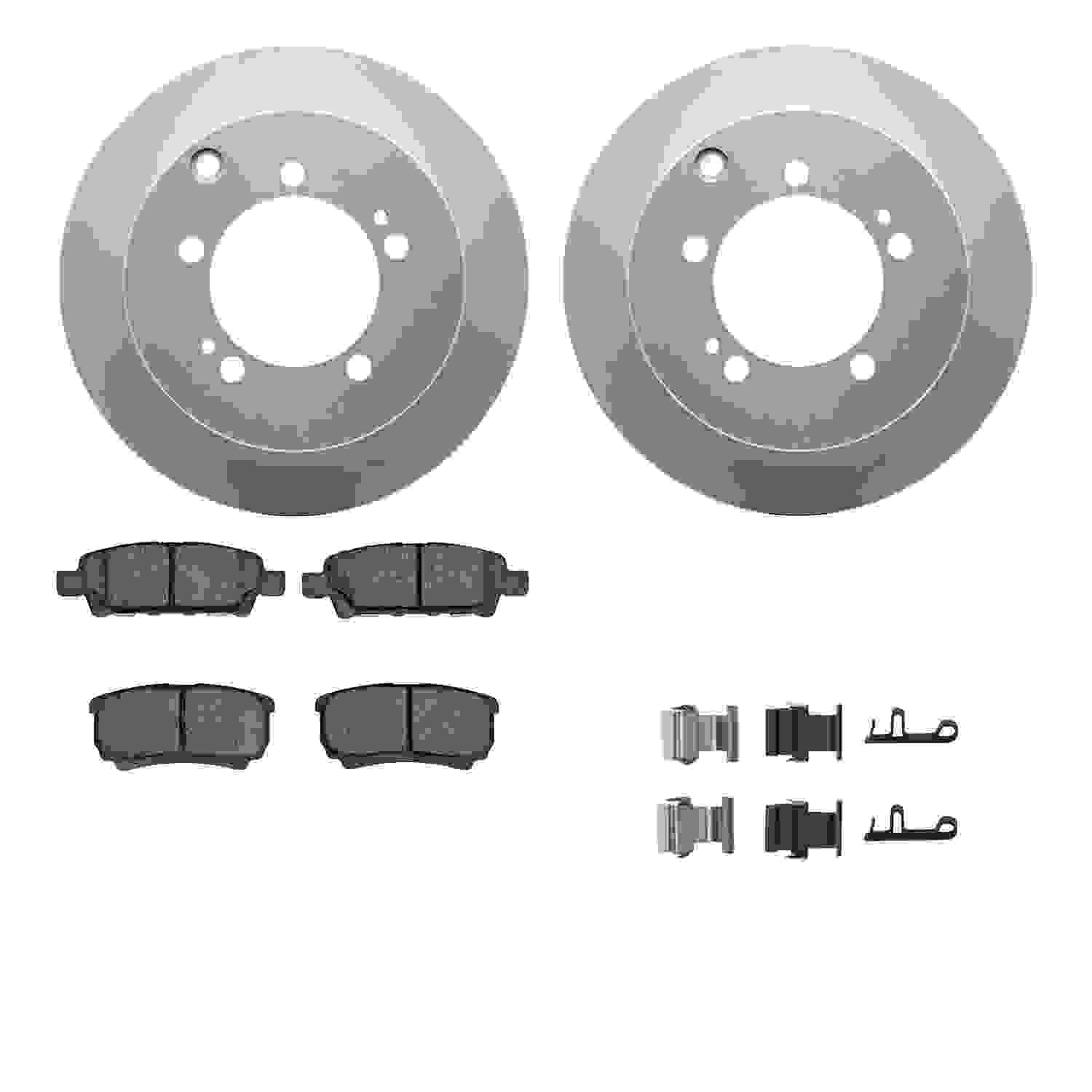 Dynamic Friction Company Disc Brake Kit 4512-72057