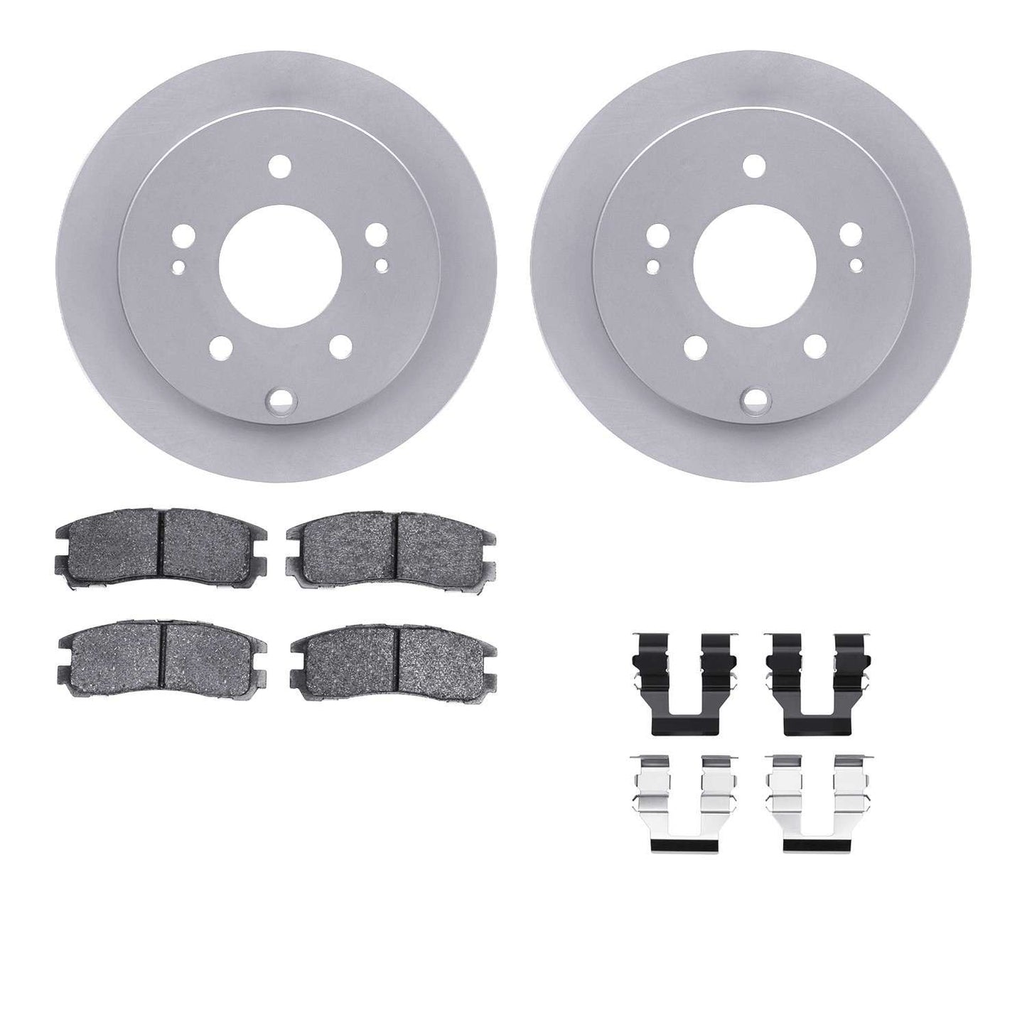Dynamic Friction Company Disc Brake Kit 4512-72068