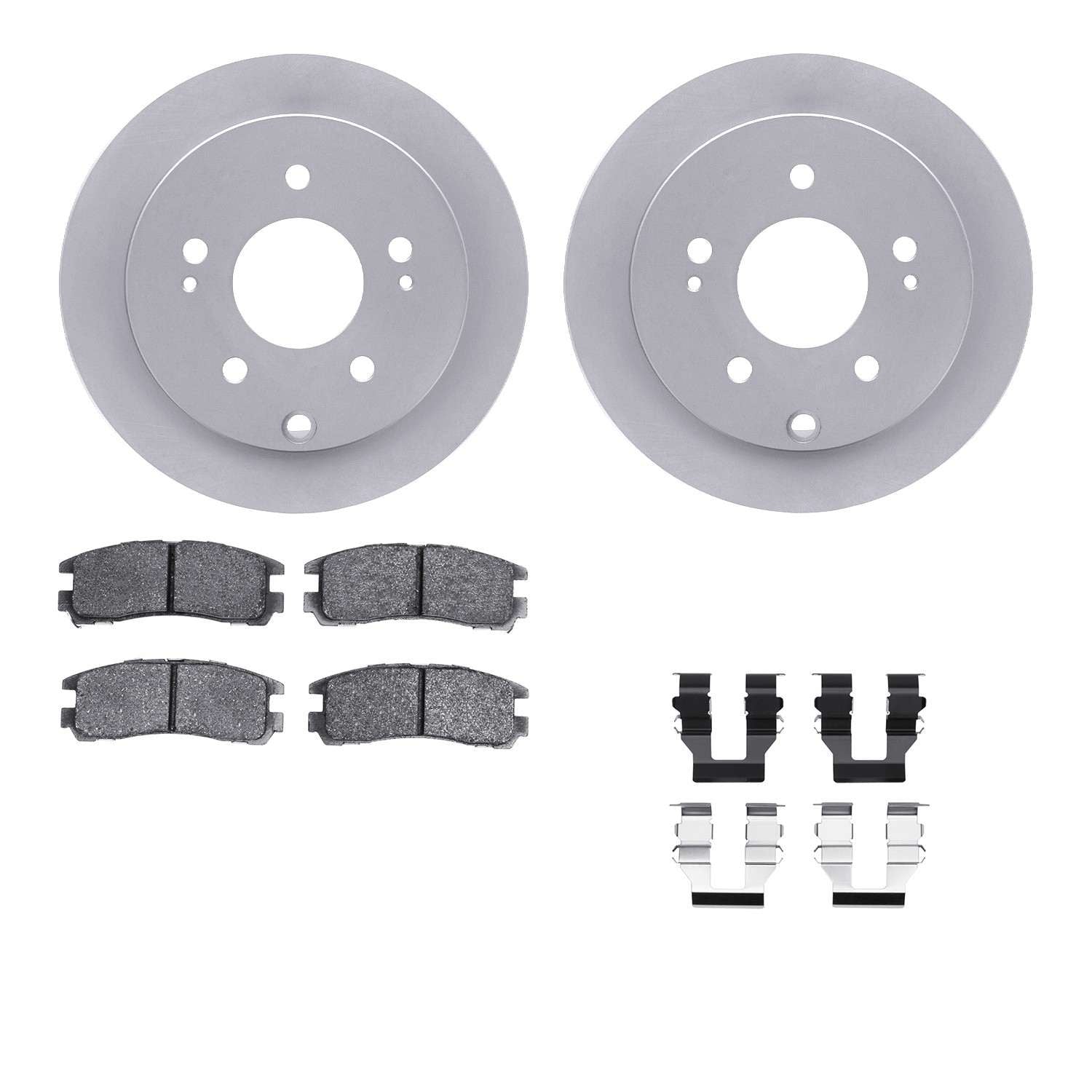 Dynamic Friction Company Disc Brake Kit 4512-72068