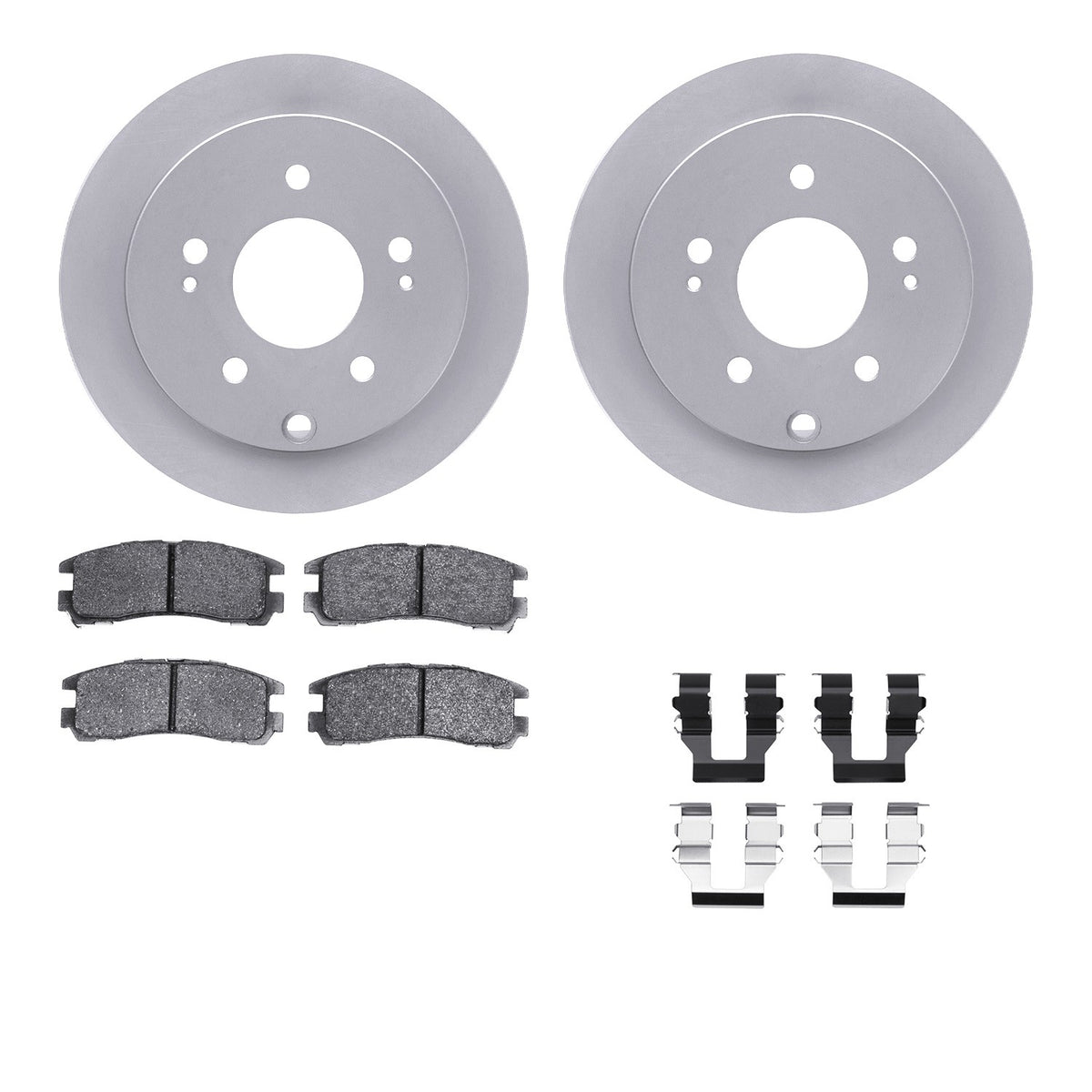 Dynamic Friction Company Disc Brake Kit 4512-72068