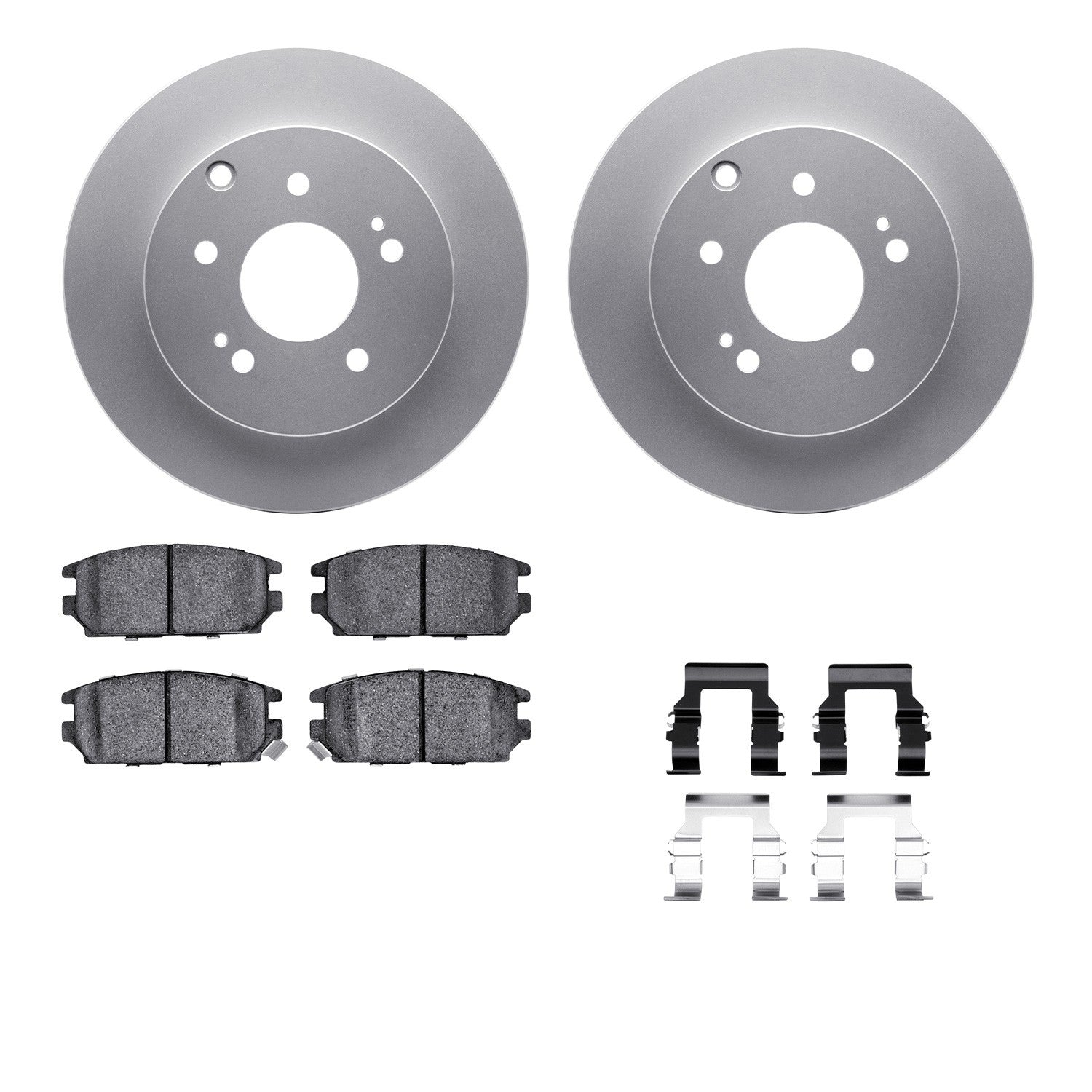 Dynamic Friction Company Disc Brake Kit 4512-72071