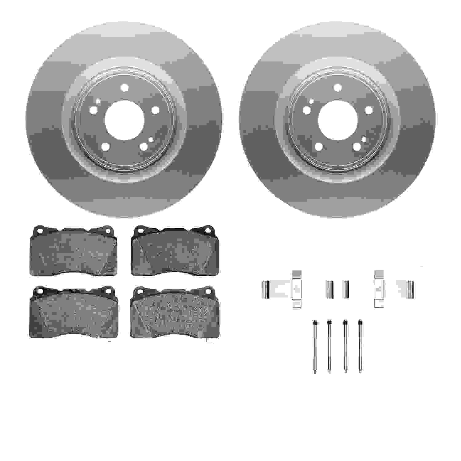 Dynamic Friction Company Disc Brake Kit 4512-72073