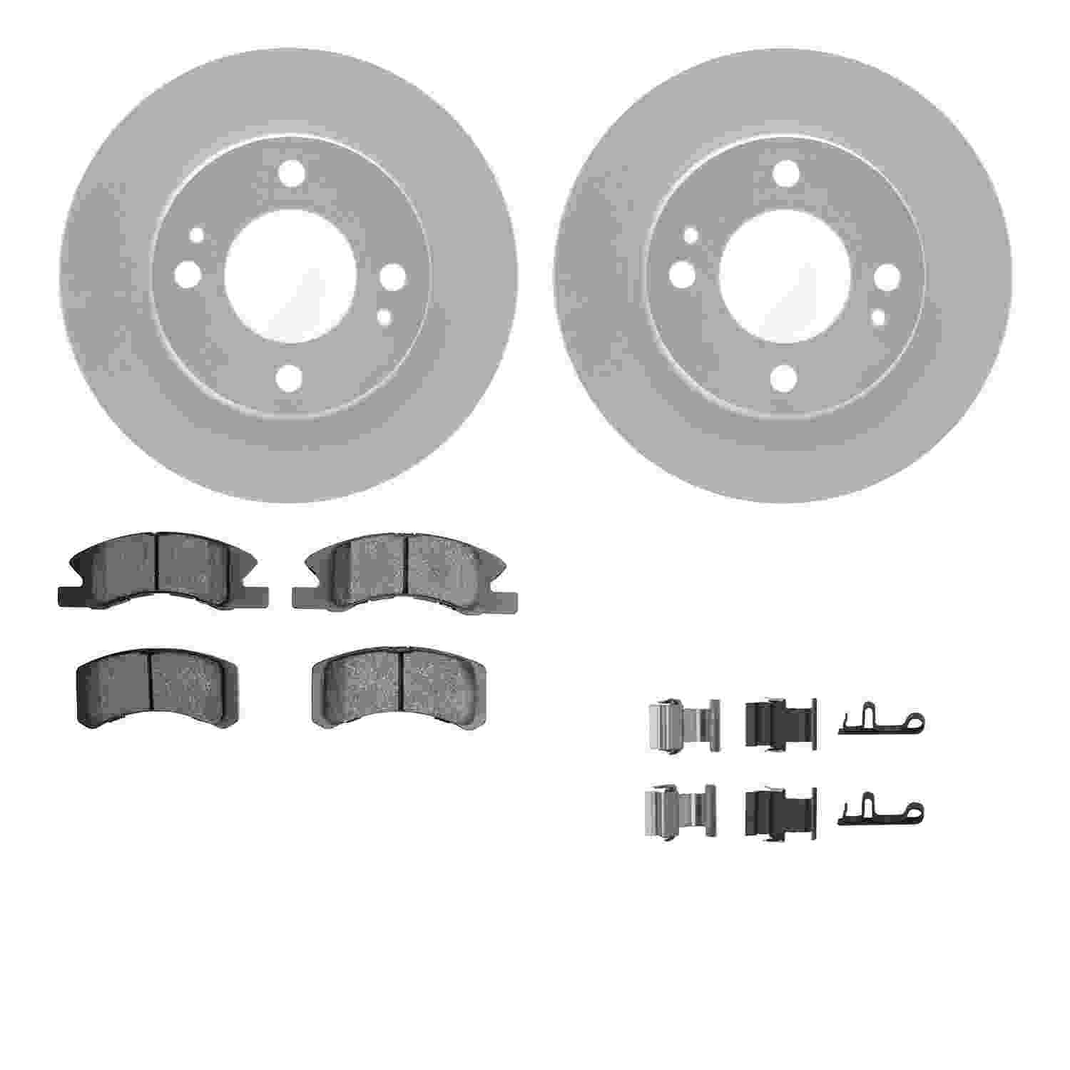 Dynamic Friction Company Disc Brake Kit 4512-72077