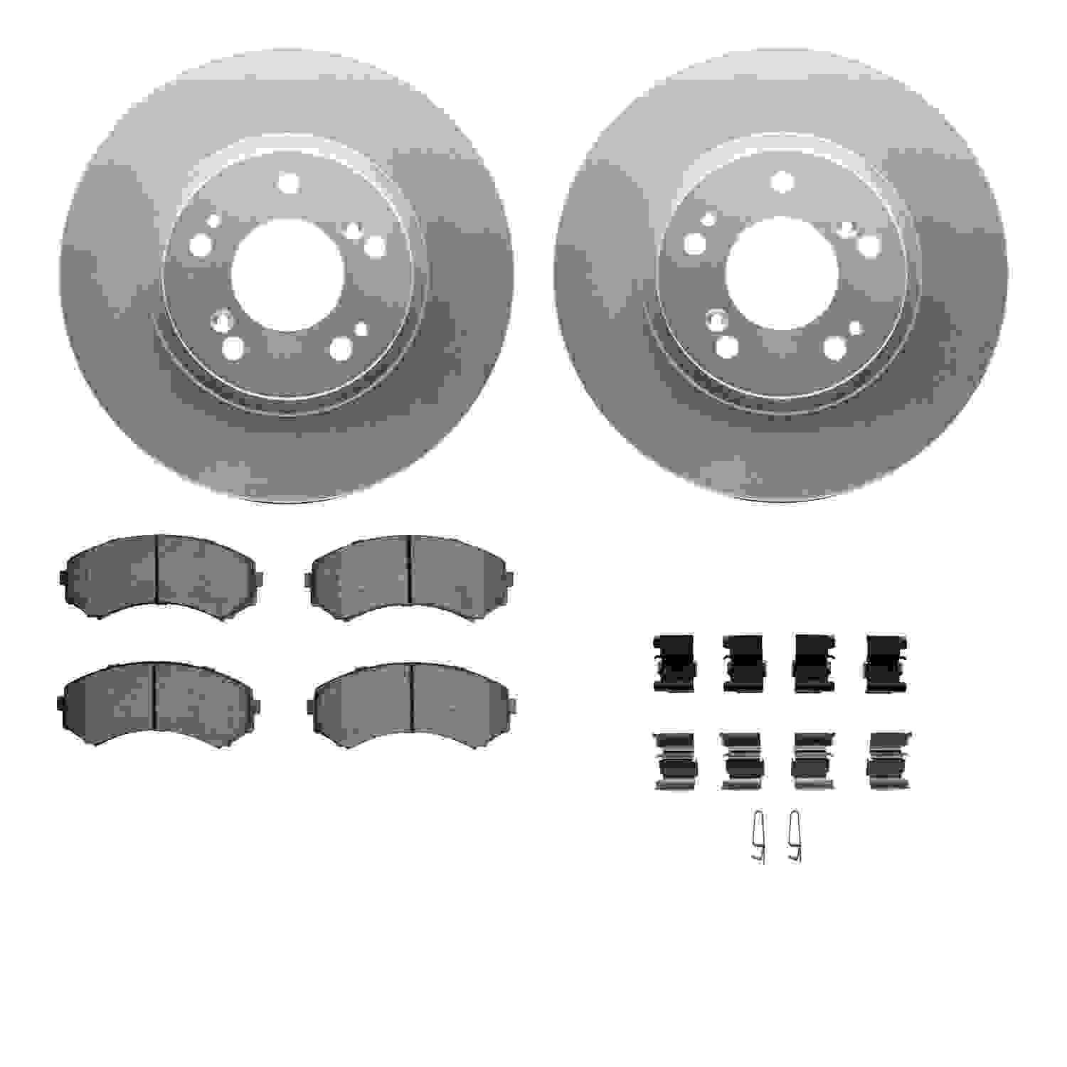 Dynamic Friction Company Disc Brake Kit 4512-72079