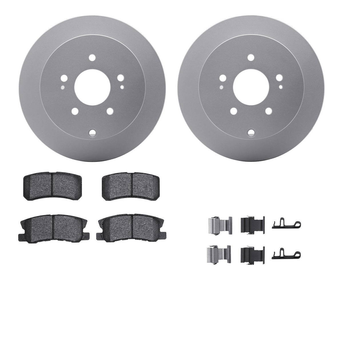 Dynamic Friction Company Disc Brake Kit 4512-72080